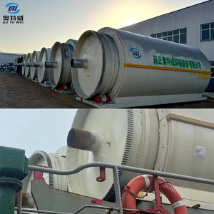 Nhỏ nhỏ skid-gắn Skype 1 3 5 tấn mỗi ngày để có được dầu một bộ hoàn chỉnh của một chất thải Nhựa nhiệt phân thiết bị - Product Image 3