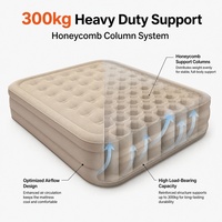 Matelas de camping gonflable automatique à une touche, fabriqué en PVC écologique, style moderne et minimaliste, fabriqué à l'usine de Yiwu