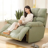 Chaise d'appoint tournante fauteuil confortable fauteuil inclinable canapé chaise villa salon moderne luxe rotatif loisirs chaise longue
