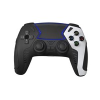 GAMINJA Controlador de juegos inalámbrico BT de alta calidad con vibración de doble sensación de 6 ejes y joystick para PS5-slim PS5