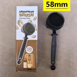 Brosse de nettoyage pour groupe de machine à café en silicone, manche long, tête remplaçable, pour 51 et 58 mm, compatible Shopify Dropshipping - Product Image 6