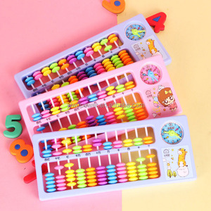Modelo de maestro de plástico duradero Soroban <span class=keywords><strong>Abacus</strong></span> chino de 11 varillas para educación de niños y entorno libre de madera de matemáticas - Product Image 3