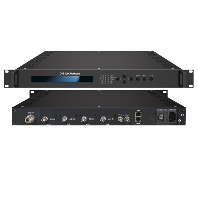 ASI/IP Input DVB-S/S2/S2X Modulator for Uplink Satellite System