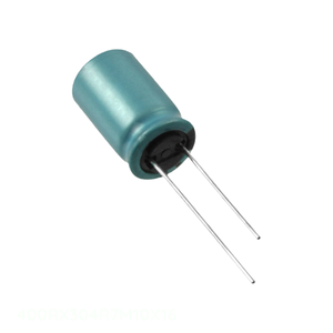 Condensador Original de Orificio Pasante 400RX304R7M10X16, Aluminio, 4.7uF 20% 400V, Radial - Product Image 1