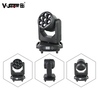 VSHOW R740L Led 7x40W Zoom Moving Wash Light RGBW 4IN1 Éclairage de scène professionnel