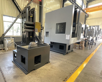 Tour vertical CNC de taille moyenne à haut rendement avec système de contrôle avancé pour l'usinage de précision