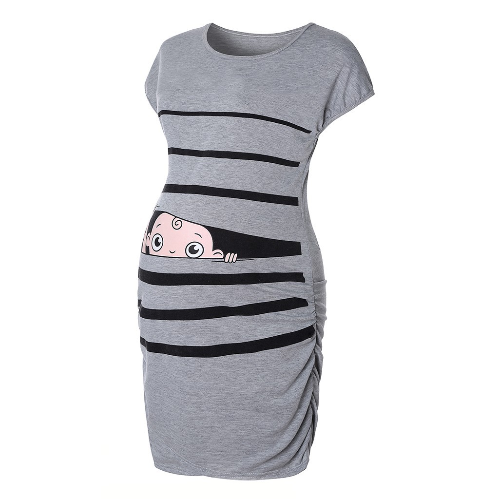 New Dresses Women Lady Elegant Fashion Cartoon Plus Size Pregnant Dress  Women's Maternity Dresses O Neck Maternity Clothing| Alibaba.com, image size:1024x1024