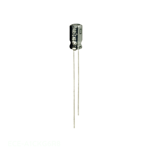 ตัวแทนจำหน่ายอย่างเป็นทางการ ตัวเก็บประจุแบบ Through Hole 6.8 uF CAP ALUM 6.8UF 20% 16V RADIAL TH ECE-A1CKG6R8 - Product Image 1