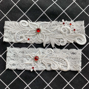 <span class=keywords><strong>Jarretière</strong></span> de <span class=keywords><strong>mariage</strong></span> sexy en dentelle blanche avec strass bleus romantiques Tiger Underwear, nouvelle <span class=keywords><strong>jarretière</strong></span> de mariée - Product Image 6