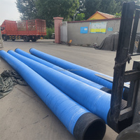 Tuyau en caoutchouc NBR à quatre spirales en fil d'acier Yongyi 150 mm, épaisseur de paroi 9,8 mm, haute résistance, résistant à l'usure et à la corrosion