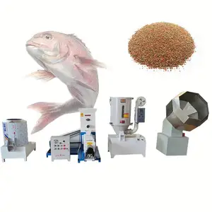 Advanced Structure Animal Feed Production Line Fish Feed Pellet Machine Price Floating Fish Pellet Feed Making Line