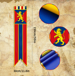 Drapeaux muraux imprimés sur mesure, bannières tapisserie - Décoration pour la maison, pub, toile de fond de mariage, polyester, logo personnalisé - Product Image 3