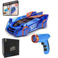 Voiture RC murale télécommandée pour enfants avec laser, télécommande infrarouge, programmation acrobatique, défiant la gravité, cadeau pour garçons