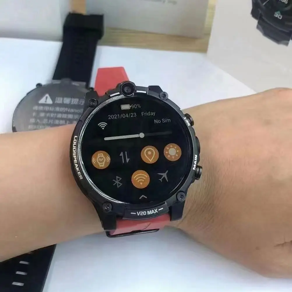 2024 Latest Production V10 Smart Watch 4G TD-LTE Long Standby IP67 Waterproof Smartwatch Support Youtube Spotify Reelshort APP