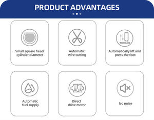 20U63 Hochgeschwindigkeits-Zickzackmaschine Preisgünstige Bestseller-Nähmaschine Hochwertige Industrienähmaschine - Product Image 2