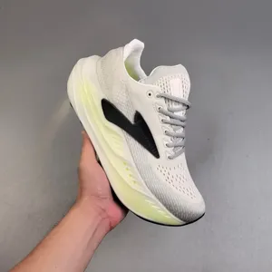 Nuevas Zapatillas Deportivas Br00ks Max <span class=keywords><strong>Super</strong></span> Glycerin para Hombre y Mujer, con Amortiguación, Soporte, Suela Gruesa, Cierre con Cordones, Estilo Veraniego para Caminar - Product Image 2