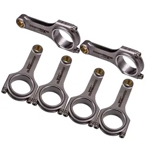 maXpeedingrods EN24 Connecting Rods For Nissan Skyline R32 R33 R34 RB26 RB28DET 119.5mm Conrod