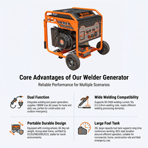 <span class=keywords><strong>Generador</strong></span> de Soldadura <span class=keywords><strong>Inverter</strong></span> Profesional 240A BS300iA con Motor de Gasolina de 460cc, <span class=keywords><strong>Soldadora</strong></span> de 5.0mm, Máquina de Soldadura a Gasolina con Certificación CE - Product Image 4