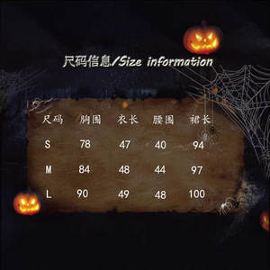 Costume de sorcière araignée Renaissance pour femme adulte, robe d'Halloween, fête costumée, jeu de rôle, taille S, M, L, XL - Product Image 3