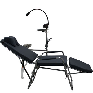 Esay taşıma mobil katlanabilir dişçi sandalyesi soğuk ışık LED ışık ile - Product Image 3