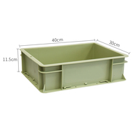 EU4311 Caisse en plastique PP recyclable, imperméable, pour extérieur, panier, estampage, design multifonctionnel empilable, pour le camping, le coffre de voiture