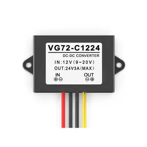 AC 24V 36V 48V à DC12V 24V 1A 2A 3A 4A 5A convertisseur de puissance de réduction de tension 12V à 24V DC Boost Module d'alimentation