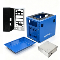 Boîtier de télécommunications extérieur en acier inoxydable, étanche, pour panneaux de commande, pour armoire d'alimentation de communication à distance