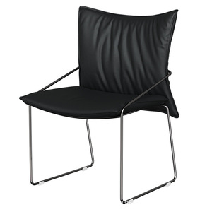 Zuoxia Modern Leather <b>Chair</b> With Metal Frame Living Room <b>Chair</b> - Product Image 5