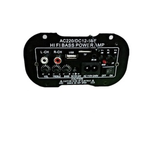 Amplificador de Audio para Auto de 12-24V con Subwoofer Estéreo de 5 Pulgadas, USB, Tarjeta TF, Bluetooth y Radio FM - Product Image 1
