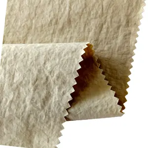 Snelle Leverancier Aangepaste Kleuren Gekreukt Nylon Taslan Stof Rimpel 120gsm Polyamides Taslon Waterdichte Populaire Jassen Stof