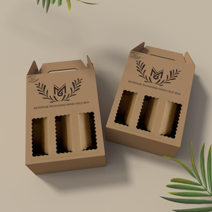 Phổ Biến Bia Rượu Vang Hộp <span class=keywords><strong>Carton</strong></span> Với Biểu Tượng Tùy Chỉnh In Kỹ Thuật Số Rượu Vang Hộp Với Xử Lý Bền Sóng Bia Giao Hàng Hộp Giấy - Product Image 3