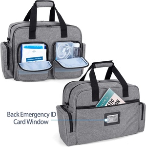 Bolsa de Hombro para Cuidado de la Salud en el Hogar con Logotipo Personalizado de Fábrica, Bolsa de Suministros Médicos para Enfermeras, Bolsa de Gran Capacidad para Primeros Auxilios al Aire Libre - Product Image 6