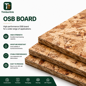 Hoja de tablero <span class=keywords><strong>Osb</strong></span> impermeable fenólica barata al por mayor 9mm 11mm 15mm 17mm 18mm Panel <span class=keywords><strong>Osb</strong></span> resistente al agua <span class=keywords><strong>Osb</strong></span> 3 para techo - Product Image 2
