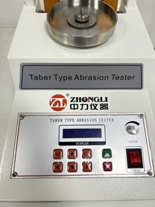 DIN53754 Elektronischer Taber-Abriebfest igkeits <span class=keywords><strong>tester</strong></span> für Gummi-Leder-Textil kunststoff - Product Image 5