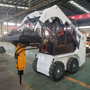 SHANDING גלגל במעקב והחלקה מיני 500kg 700kg 850kg 950kg החלקה לנווט מעמיסים עם דלי מיקסר קובץ מצורף - Product Image 4