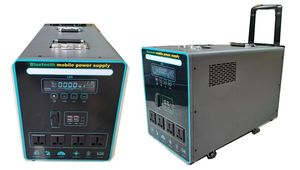 3KW năng lượng mặt trời nhà máy điện với 1536wh/2048wh/2201wh/2560kwh công suất cho cắm trại & xe biến tần sạc - Product Image 2