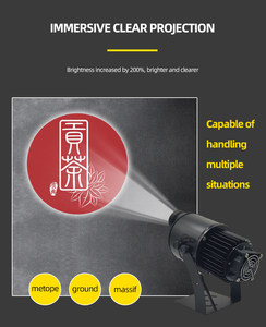 Biểu tượng tùy chỉnh 30 wát LED thang máy quảng cáo ánh sáng không thấm nước hợp kim nhôm chiếu sàn cửa xoay <span class=keywords><strong>gobo</strong></span> chiếu - Product Image 3