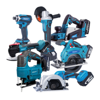 EKIIV Ensemble de perceuses sans fil portables en usine de Chine Meilleur prix Max 21V 18V Kits combinés sans fil au lithium-ion 15 pièces
