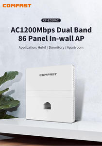 Comfast CF-E550AC 1200Mbps Punto de Acceso Wi-Fi Empotrable con Alimentación POE, Extensor Portátil Mini Amplificador de Red, Router en Stock CF-E538AC - Product Image 3