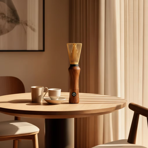 Fouet électrique moderne et écologique avec poignée <span class=keywords><strong>mousseur</strong></span> à <span class=keywords><strong>lait</strong></span> automatique à main pour le thé outil classique de fouet à thé Matcha alimenté par batterie - Product Image 3