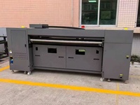 Imprimante UV à bande transporteuse en maille Hoson Board I3200 à 4 têtes de 2,2 m (7 pieds) – Imprimante jet d'encre UV de 2200 mm avec bande transporteuse en maille