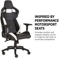 Anji Racing Chaise de jeu ergonomique de haute qualité avec support lombaire et accoudoirs rembourrés pour le bureau et la maison