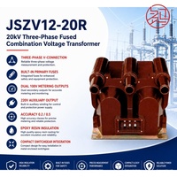 Transformateur combiné CT VT 100V 5A 20kV JSZV12-20R classe 0.2 connexion V/V pour comptage extérieur