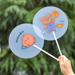 Precio de Promoción, Impresión Digital Personalizada de Fotos, Mini Abanicos de Mano de Plástico para Regalo - Product Image 2