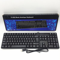 Clavier silencieux FACTOARY 104 touches pleine taille russe/anglais, étanche, pour ordinateur Windows, livraison directe