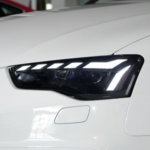Yüksek kaliteli Audi A5/A5L/S5/RS5 2008-2016 LED oto farlar meclisi 100W projektör Lens araba ön lambaları yükseltme aksesuarları - Product Image 2