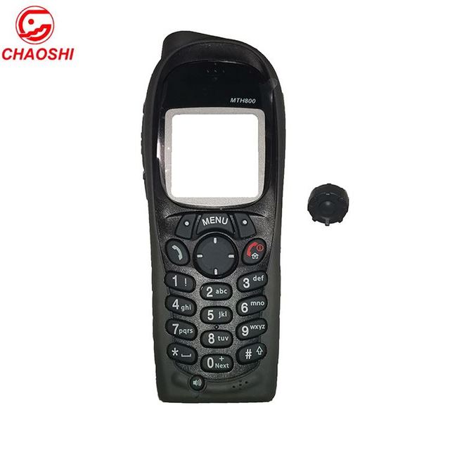 Customizable Logo Walkie Talikie Replacement Front Housing Case With Keypad for MTH800 Portable Radio