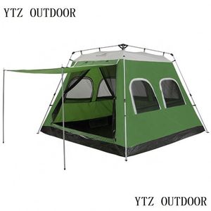 Vente en gros de tentes automatiques de camping pour 2 à 3 personnes, à ouverture rapide, monocouche, pour la pêche en plein air - Product Image 2