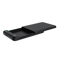 Caja de Disco Móvil USB 3.0 de 2.5 Pulgadas para SSD SATA, Carcasa Externa para Disco Duro HDD para Computadoras Portátiles Windows/Mac