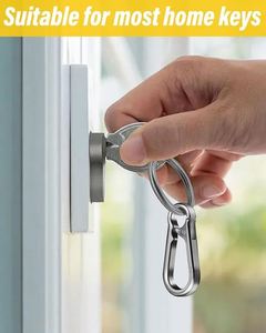 Professional OEM Metal Key Chain <b>Clip</b> Holder Organizer for Men Women Home Car Keys Custom Branding Travel Accessories Factory - Product Image 6